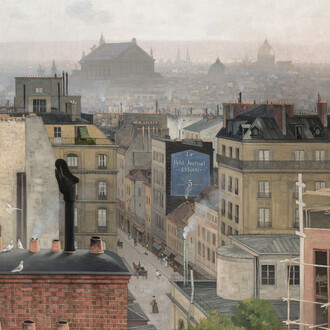 Antonín Chittussi, Pohled na Paříž z Montmartru, 1887