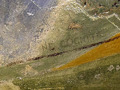 Planisfero Sala della Creazione, Palazzo Besta, Teglio, particolare