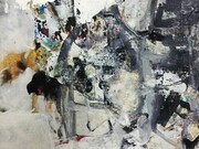 Yulia Kovanova, The music of the Earth, mixed media, 15 x 15 cm