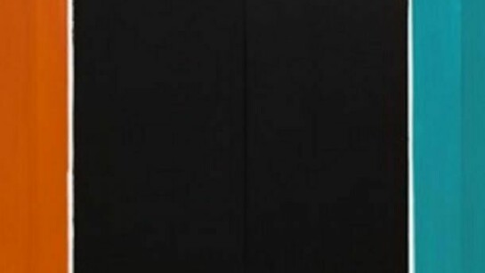 Palermo, Manhattan, 1976-77, Acrylic on steel in two (2) parts, 39 3/8 x 39 3/8 inches (each), 100 x 100cm, 39 3/8 x 78 3/4 inches (overall), 100.0 x 200.0cm, Private Collection, Catalogue Raisonné No. 201