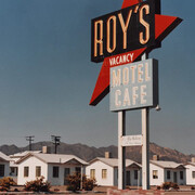 Wim Wenders, Vacancy, Amboy, California, 1983. Cortesía del Centre Pompidou Málaga