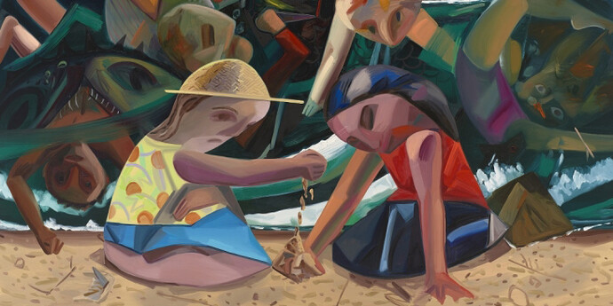 Dana Schutz. Courtesy of ICA Boston 