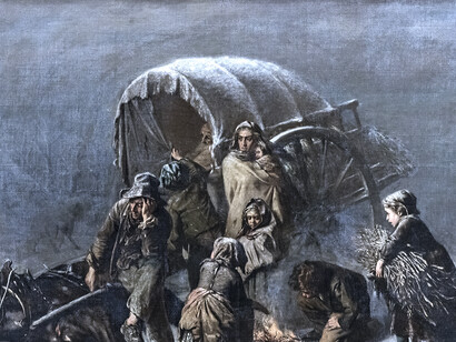 «Parada obligada» (1855), Alexander Antigna