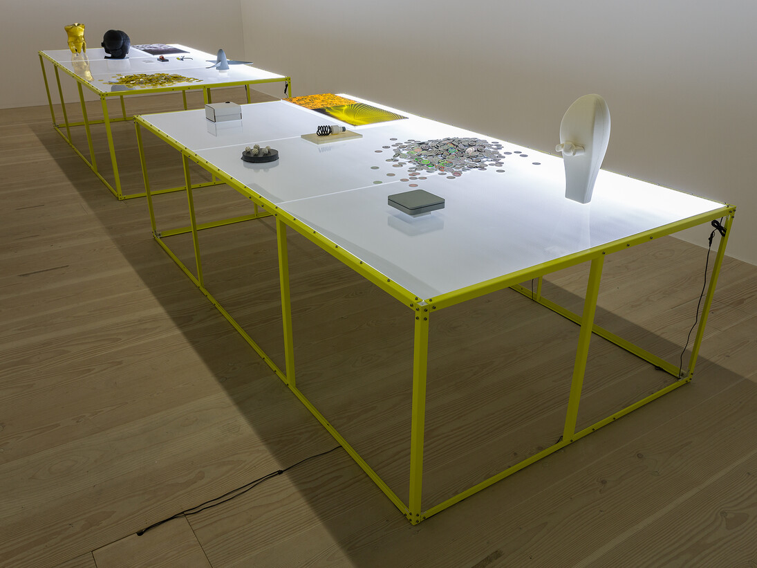 Hannah Sawtell, #Standardiser_Fragment, 2014, Focal Point Gallery, installation view, courtesy Focal Point Gallery, Southend on Sea