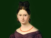 Retrarto de Jenny von Westphalen, c. 1840, Anónimo (detalle)