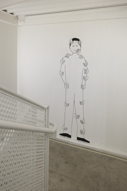 David Byrne, On view, exhibition view. Courtesy of Pace Gallery