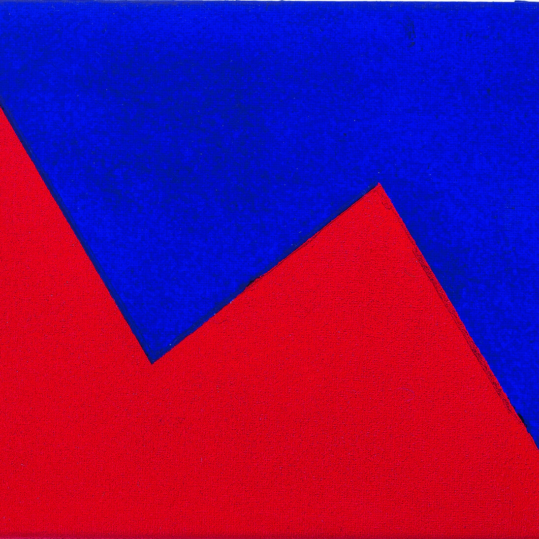 Carmen Herrera, Untitled / Senza titolo, Acrylic on canvas / Acrilico su tela , 2013, (Caribbian/Caraibi)
