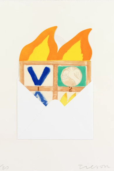 Joe Tilson at 90. Courtesy of Alan Cristea Gallery