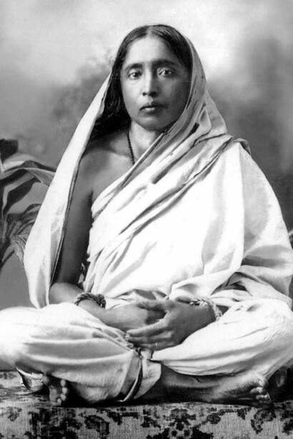 Sri Sarada Devi, born Kshemankari / Thakurmani / Saradamani Mukhopadhyay, was the wife and spiritual consort of Ramakrishna Paramahamsa