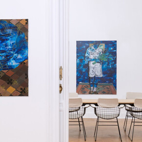 OBastardo, Rhythm and soul, ausstellungsansicht. Mit freundlicher genehmigung der Galerie Kornfeld