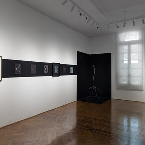 Ginevra Landini y Emilio Renart, vista de exhibición. Cortesía de la Galería Del Infinito 