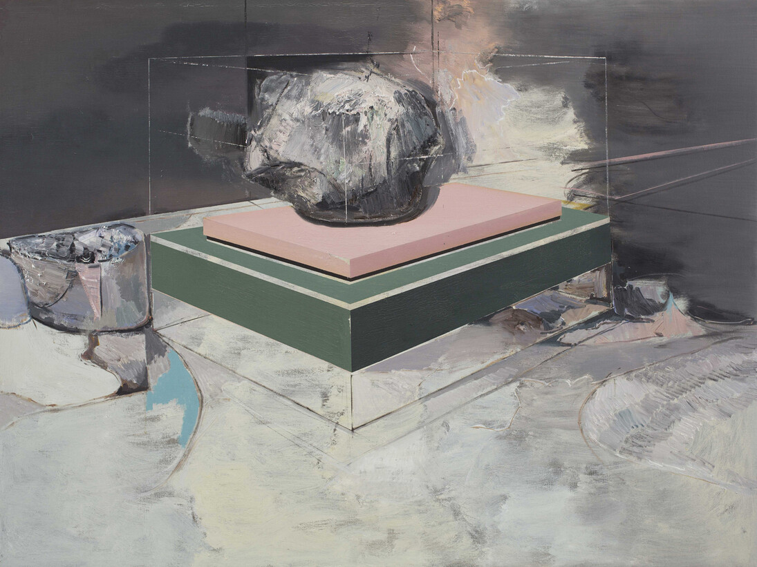 Li Changlong - Stone - olio su tela, 2015
