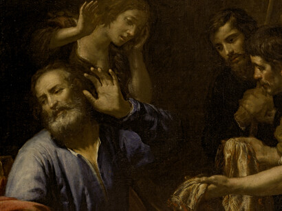 «La túnica de José es llevada a Jacob» (1640), Giovanni Andrea de Ferrari