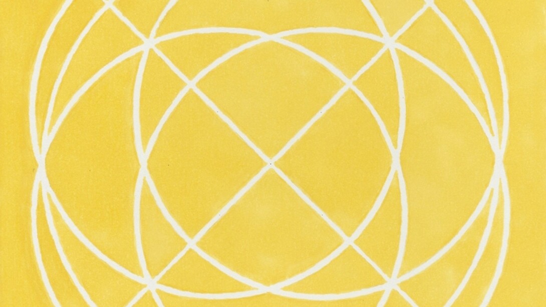 Lucinda Childs, Sol LeWitt. Courtesy of Galerie Thaddeus Ropac
