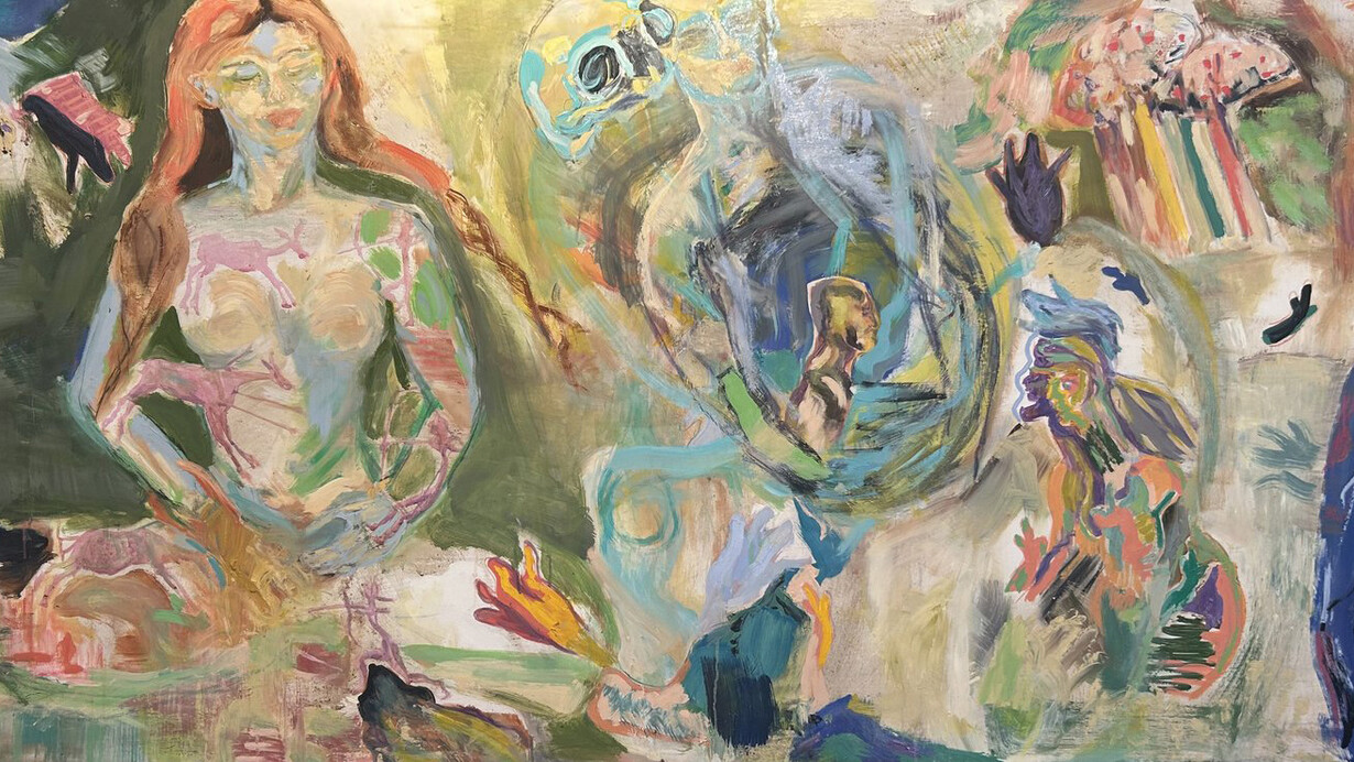 Alysha Marko, War within, 2024. Courtesy of AMRM Gallery