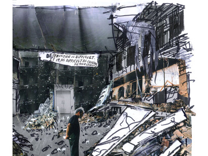 Thomas Hirschhorn, In-Between, 2015. Courtesy the artist
