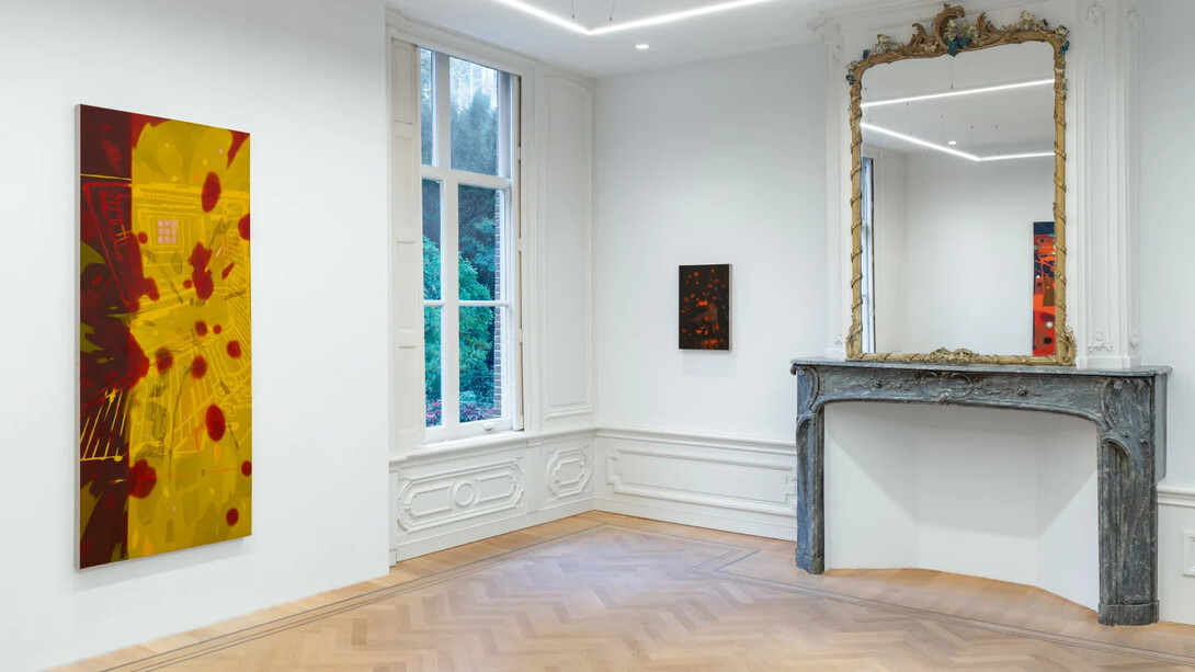 Hettie Inniss, The waiting room, exhibition view. Courtesy of GRIMM 