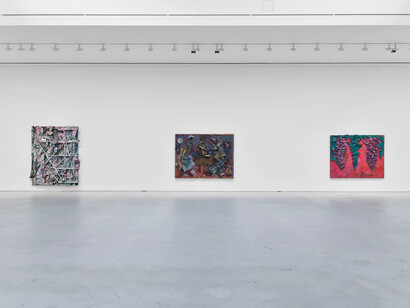 Thornton Dial, The visible and the invisible, exhibition view. Courtesy of Hauser & Wirth