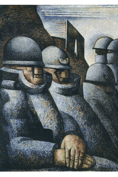 Marcel Gromaire, War, 1925, oil on canvas, Paris, Musée d’Art moderne de la Ville de Paris, © ADAGP, Paris 2014, © RMN-Grand Palais (Musée d’Art moderne de la Ville de Paris) / Agence Bulloz