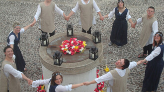 I membri della Cooperativa Vite Vere – Associazione Down Dadi di Padova