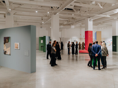 Various artists, Looking away. Women artists in the Zuzāns Collection: 2000–2026, exhibition view. Courtesy of Zuzeum Art Museum