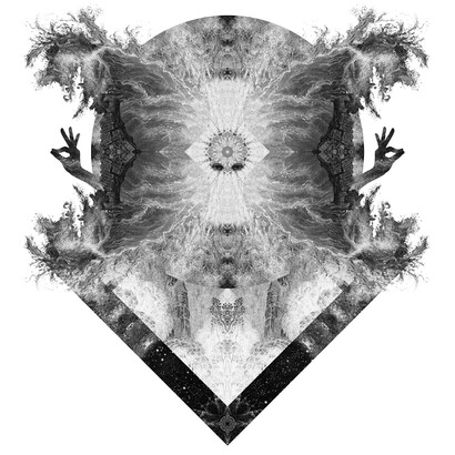 Dan Hillier Wave - screen print 120cm x 120cm. Courtesy of Saatchi Gallery