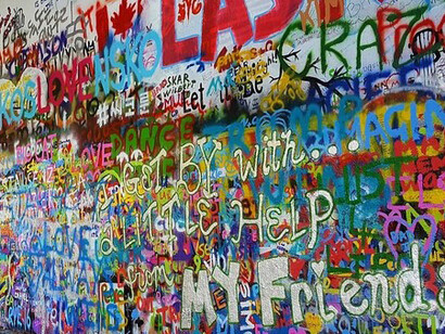 John Lennon mural