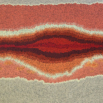 Venetta Yanawana, Nyangumarta warran 2 (detail), 2025. Courtesy of Art Collective WA