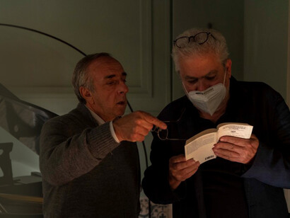 Silvio Orlando e Roberto Andò