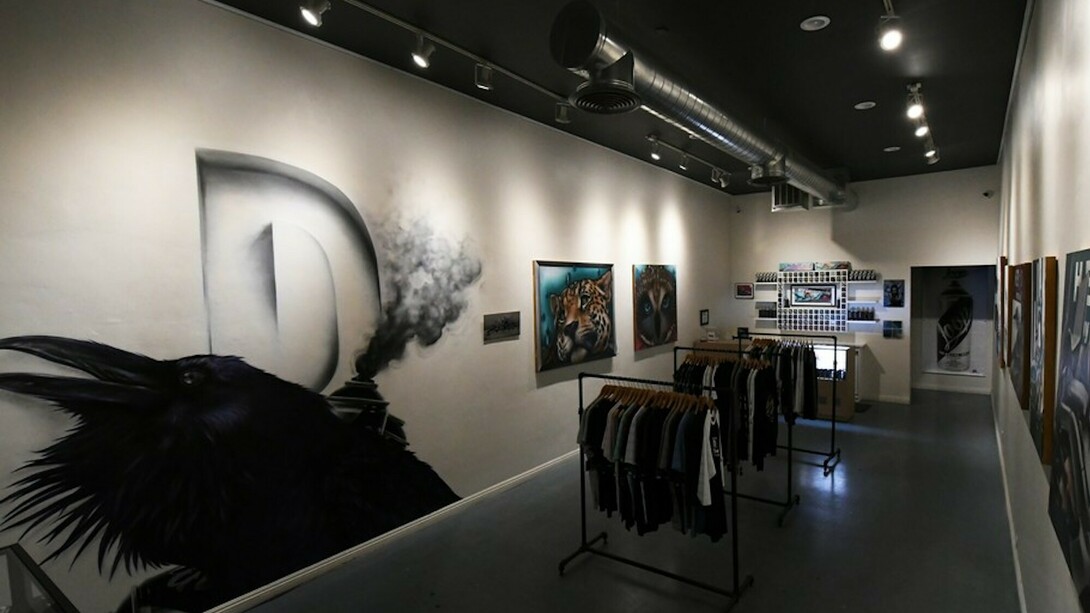Dytch66 Solo Show, Exhibition view. Courtesy of Ewkuks