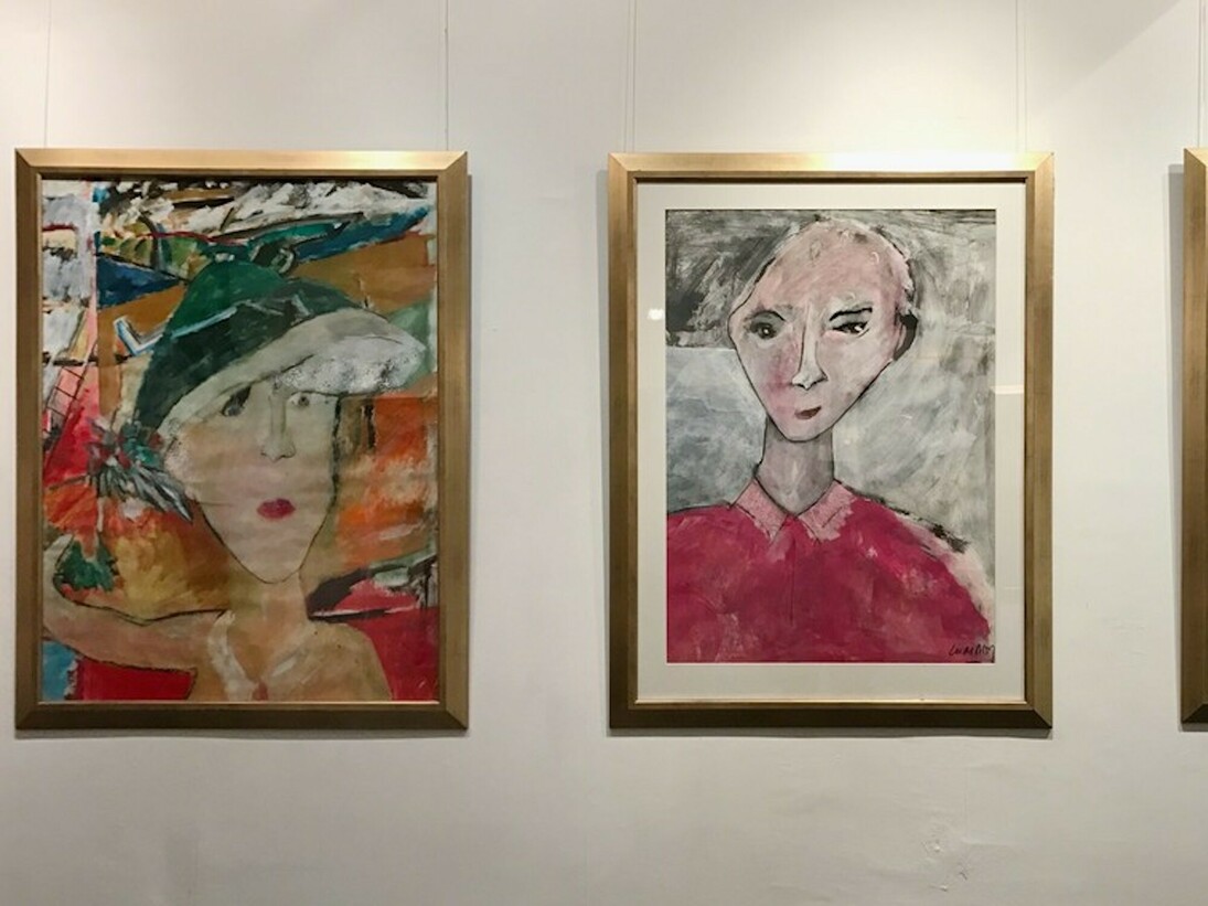The Glass Facade, Exhibition view. Courtesy of Blue Lotus Gallery