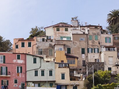 Sanremo, centro storico, Liguria, Italia