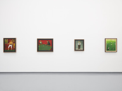 The estate of Abel Quezada. Memorias visuales, vista de exhibición. Cortesía de Proyectos Monclova