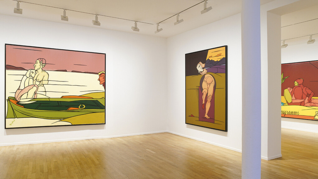 Valerio Adami. Courtesy of Galerie Daniel Templon