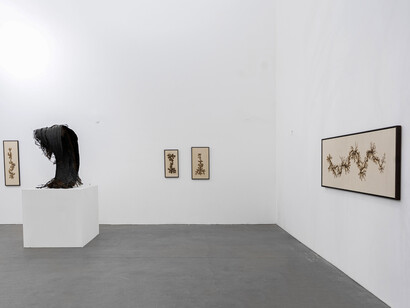 Douglas White, The great wave, exhibition view. Courtesy of Leila Heller Gallery