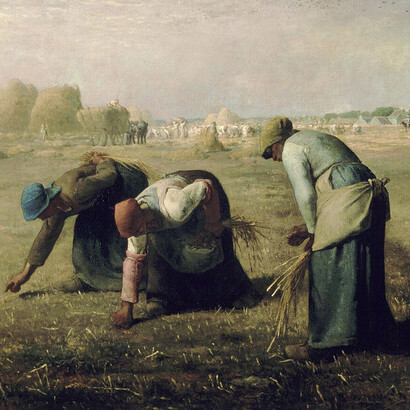Jean-François Millet, Las espigadoras, 1857