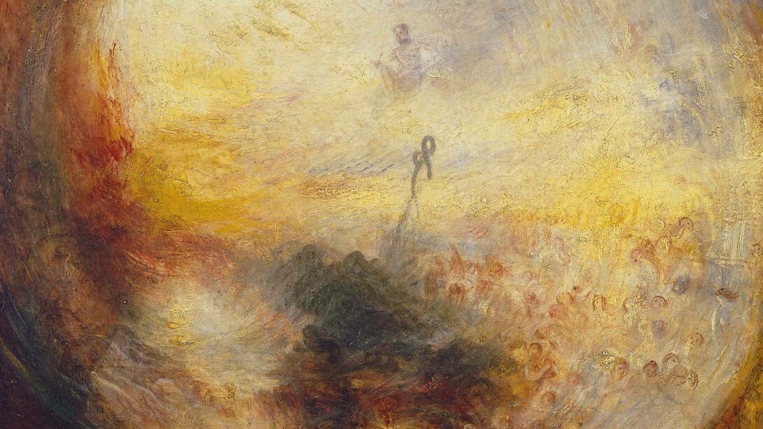 J. M. W. Turner, Il mattino dopo il Diluvio, olio su tela, 1843, Tate Britain, Londra, UK