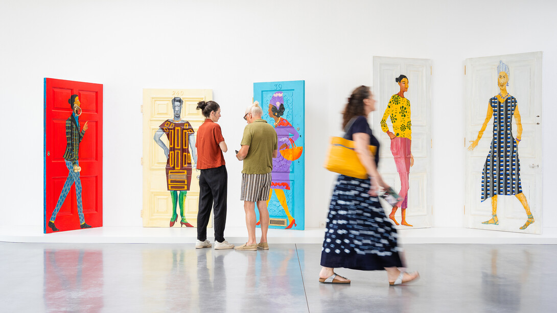 Artistes divers, 10e biennale de peinture, vue de l'exposition. Avec l'aimable autorisation du Museum Dhondt-Dhaenens