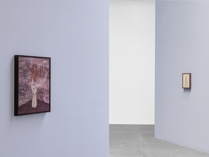 Felipe Baeza, To feel a then and there, exhibition view. Courtesy of kurimanzutto