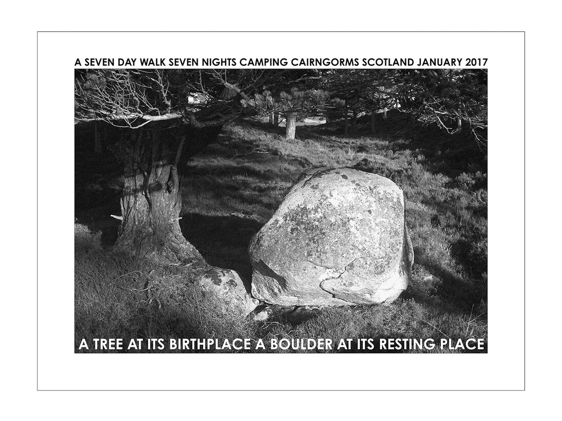 Hamish Fulton, Courtesy of The Fine Art Society