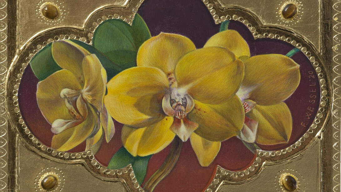 Fred Wessel, Our yellow orchid, 2020. Courtesy of Gallery 1261
