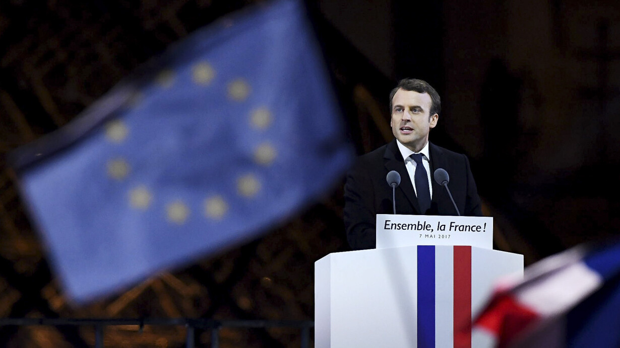 El nuevo presidente de Francia ha sido erigido en flagelo de populismos por la prensa liberal