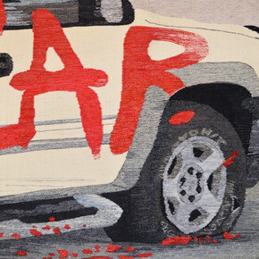 Erin M. Riley, Liar, 2016. Courtesy of Hashimoto Contemporary