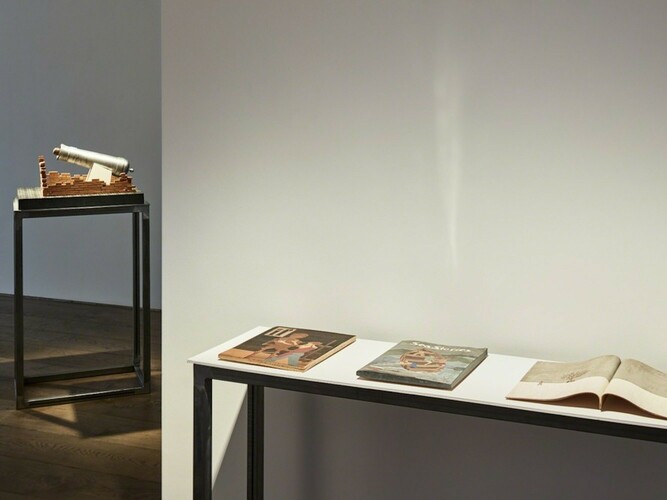 Sebastian Gordin. If animals didn't exist..., Exhibition view. Courtesy of Rosenfeld Porcini Gallery