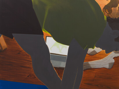 Jonah Gebka, What now, 2024. Mit freundlicher genehmigung von Galerie Thomas Fuchs