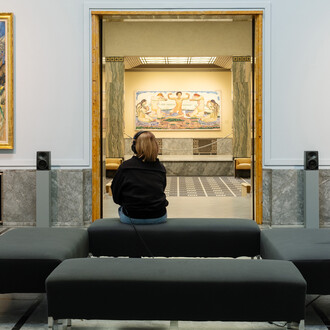 Wu Tsang. La montaña invertida: im rahmen der ReCollect!-reihe, ausstellungsansicht. Mit freundlicher genehmigung des Kunsthauses Zürich