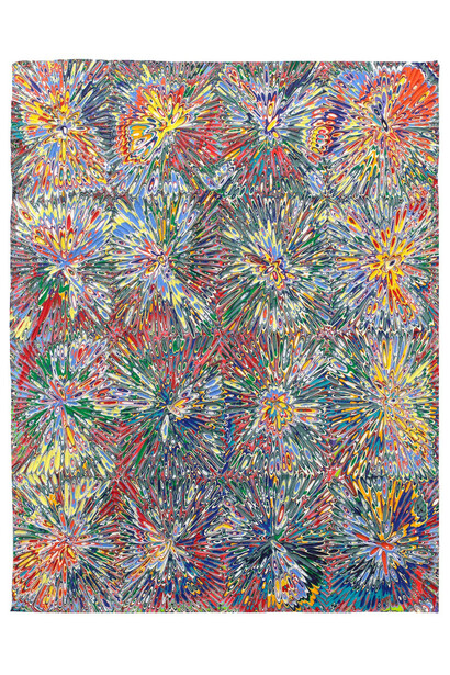 David Allan Peters, Untitled #6, 2015, Acrylic on wood panel, 18 x 14 inches, 45.7 x 35.6 cm