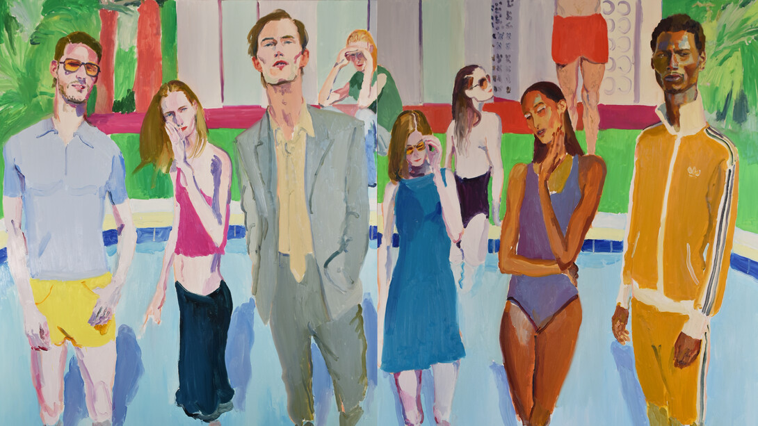 Xevi Solà, Sun seekers (detail), 2025. Courtesy of Opera Gallery