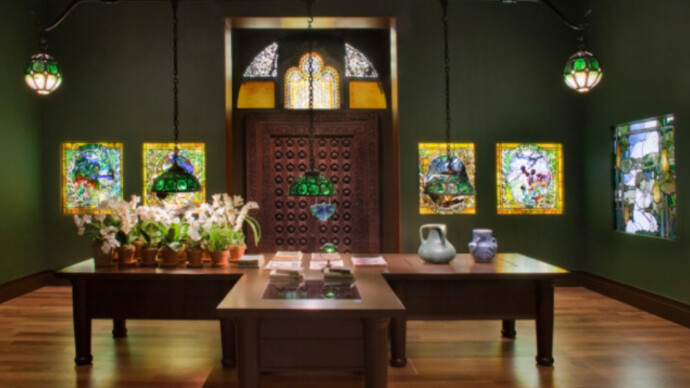 Louis Comfort Tiffany’s Laurelton Hall. Courtesy of Morse Museum