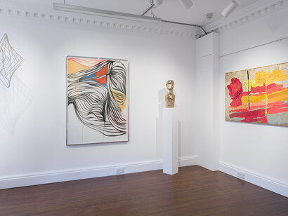 'In the manner of smoke’: 1 Year Anniversary Exhibition | ALICE BLACK | 31 May – 7 July 2018 | installation view
